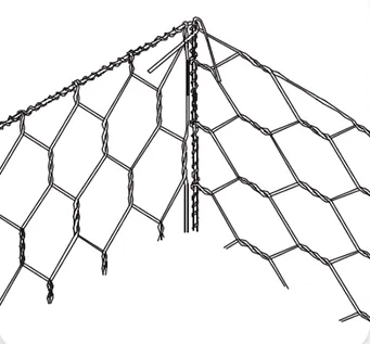 hexagonal metal mesh