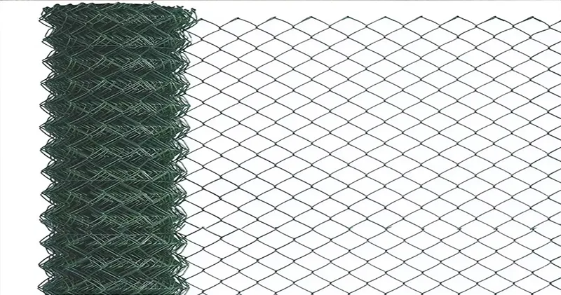 rock wall with wire mesh
